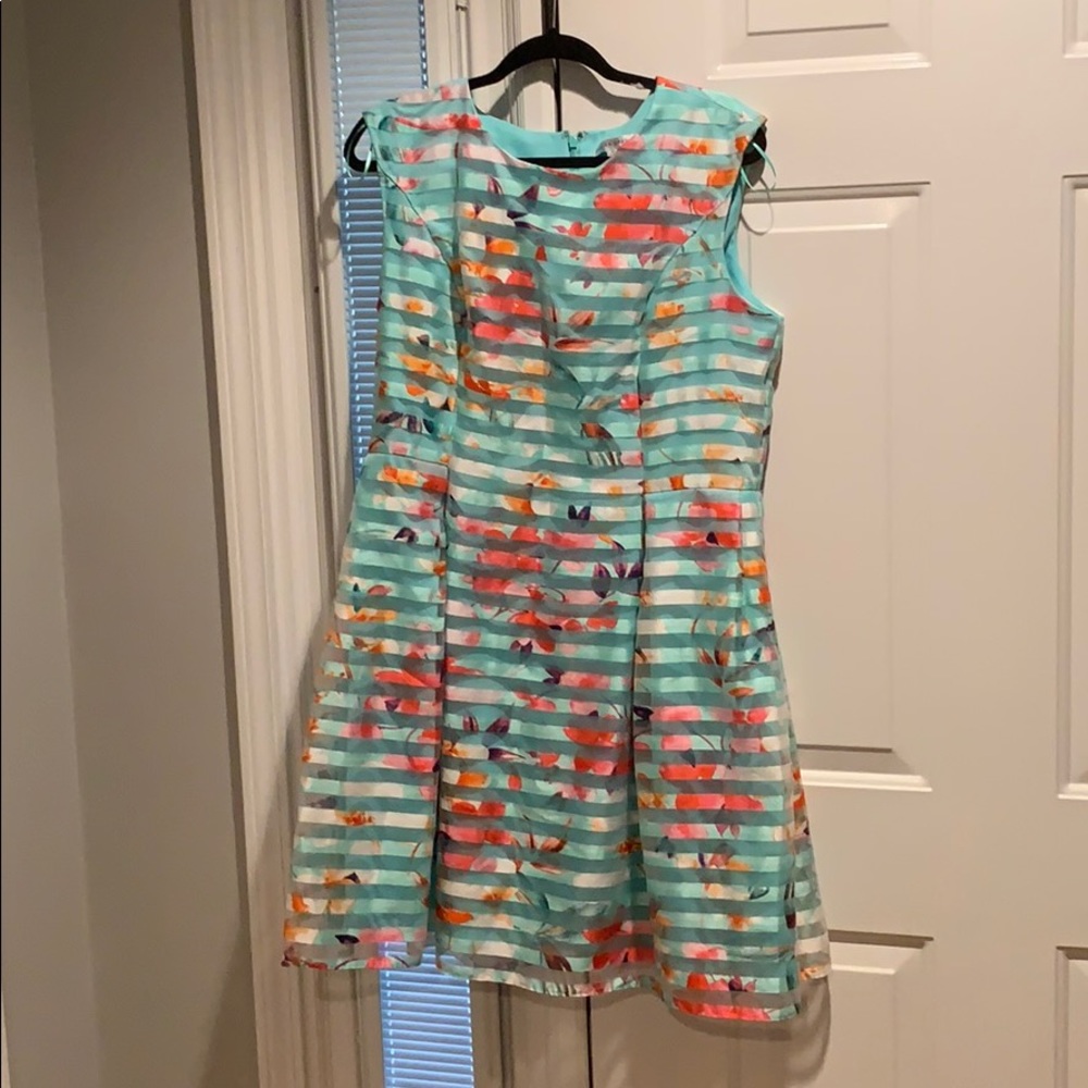 Floral themed dress